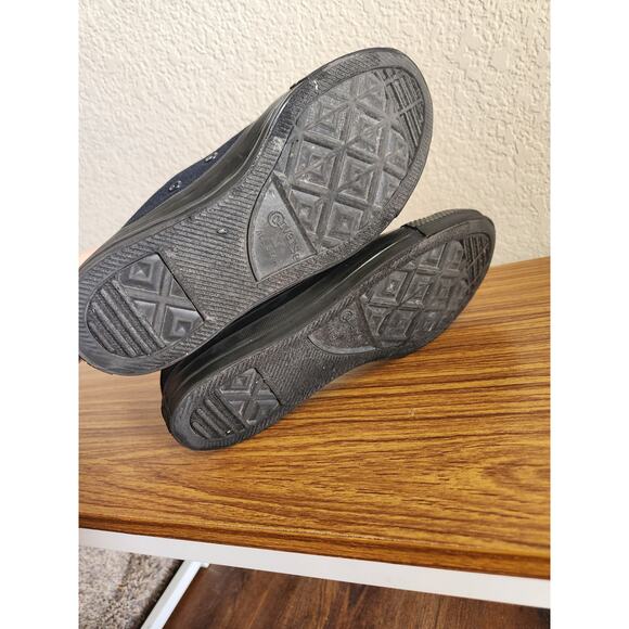 Black Converse High Tops Size 8 Women's - Picture 4 of 6